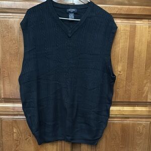 Dockers Blue V-Neck Sweater Relaxed Fit
